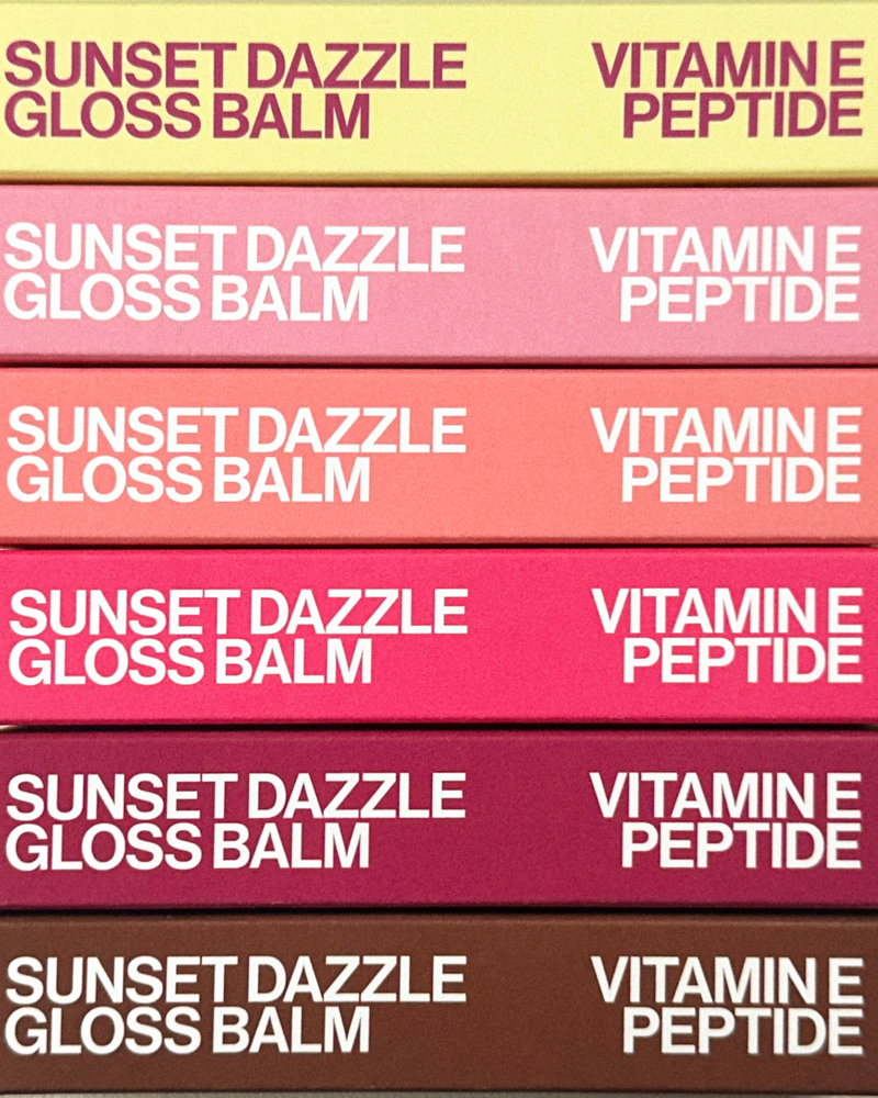 UNLEASHIA - Sunset Dazzle Gloss Balm - 05 Amalfi