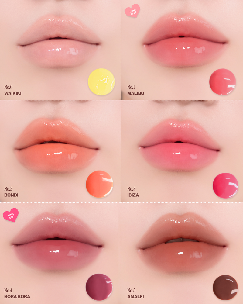 UNLEASHIA - Sunset Dazzle Gloss Balm - 05 Amalfi