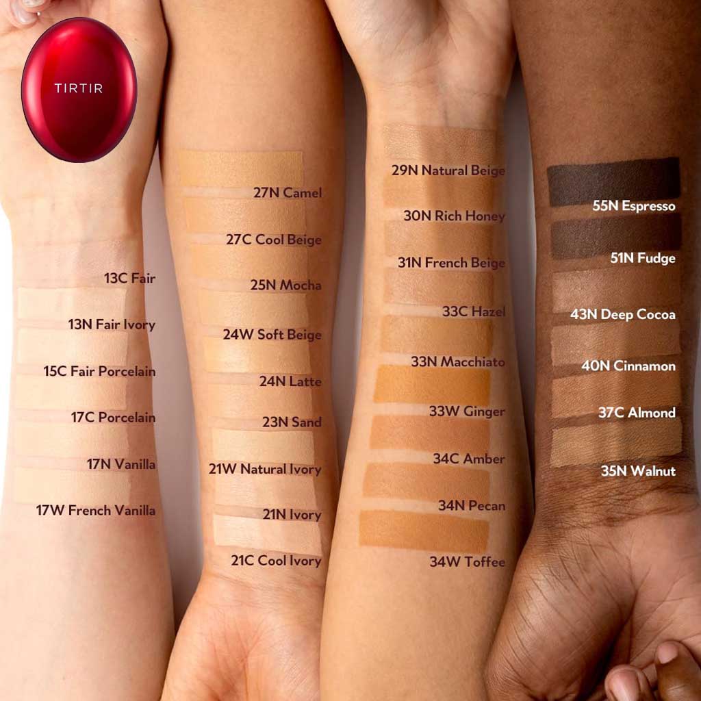 TIRTIR - Mask Fit Red Cushion 6 Shade Trial Kit