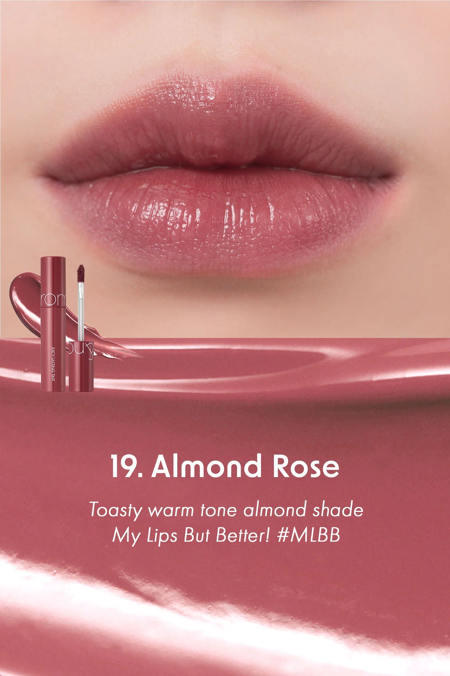 Romand - Juicy Lasting Tint #19 Almond Rose