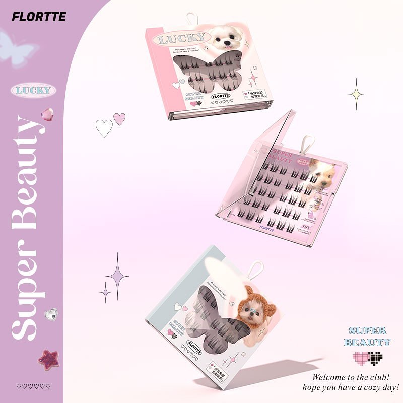 FLORTTE - False Eyelashes - Cute