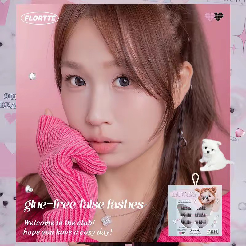 FLORTTE - False Eyelashes - Cute