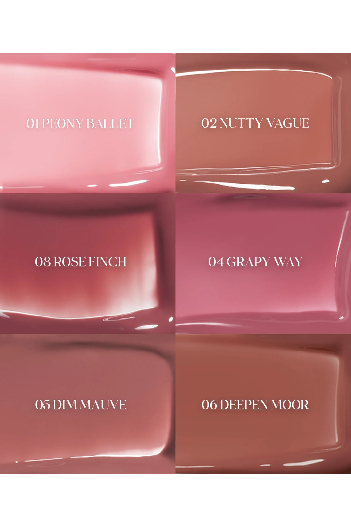 Romand - Glasting Color Gloss #05 Dim Mauve