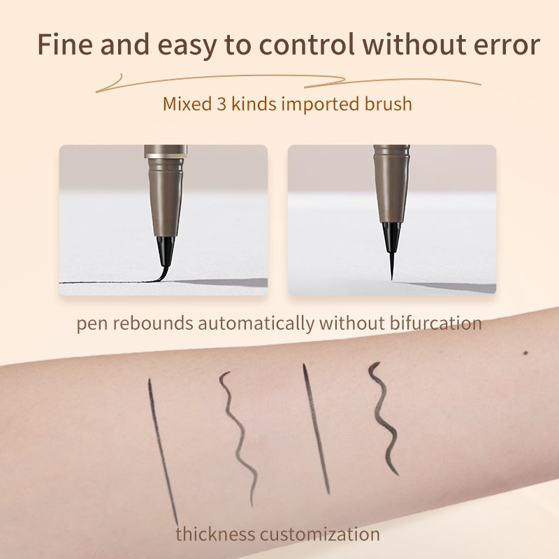 Judydoll - Ultra-Fine Liquid Eyeliner - 04 Gray Brown