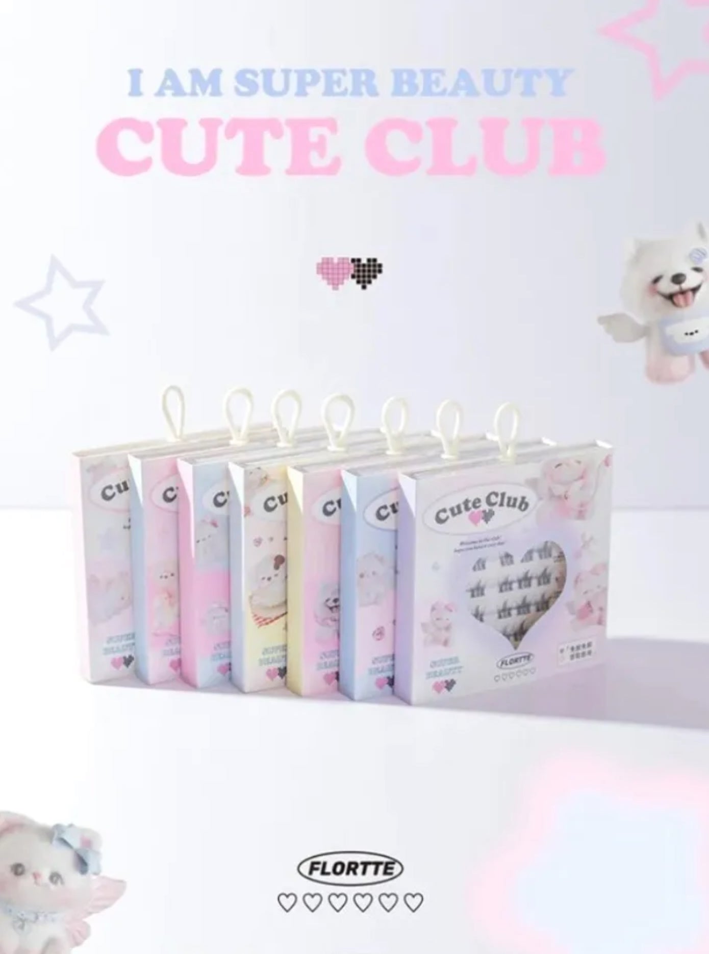 FLORTTE - Special Edition False Eyelashes - #N02 Playful Innocence