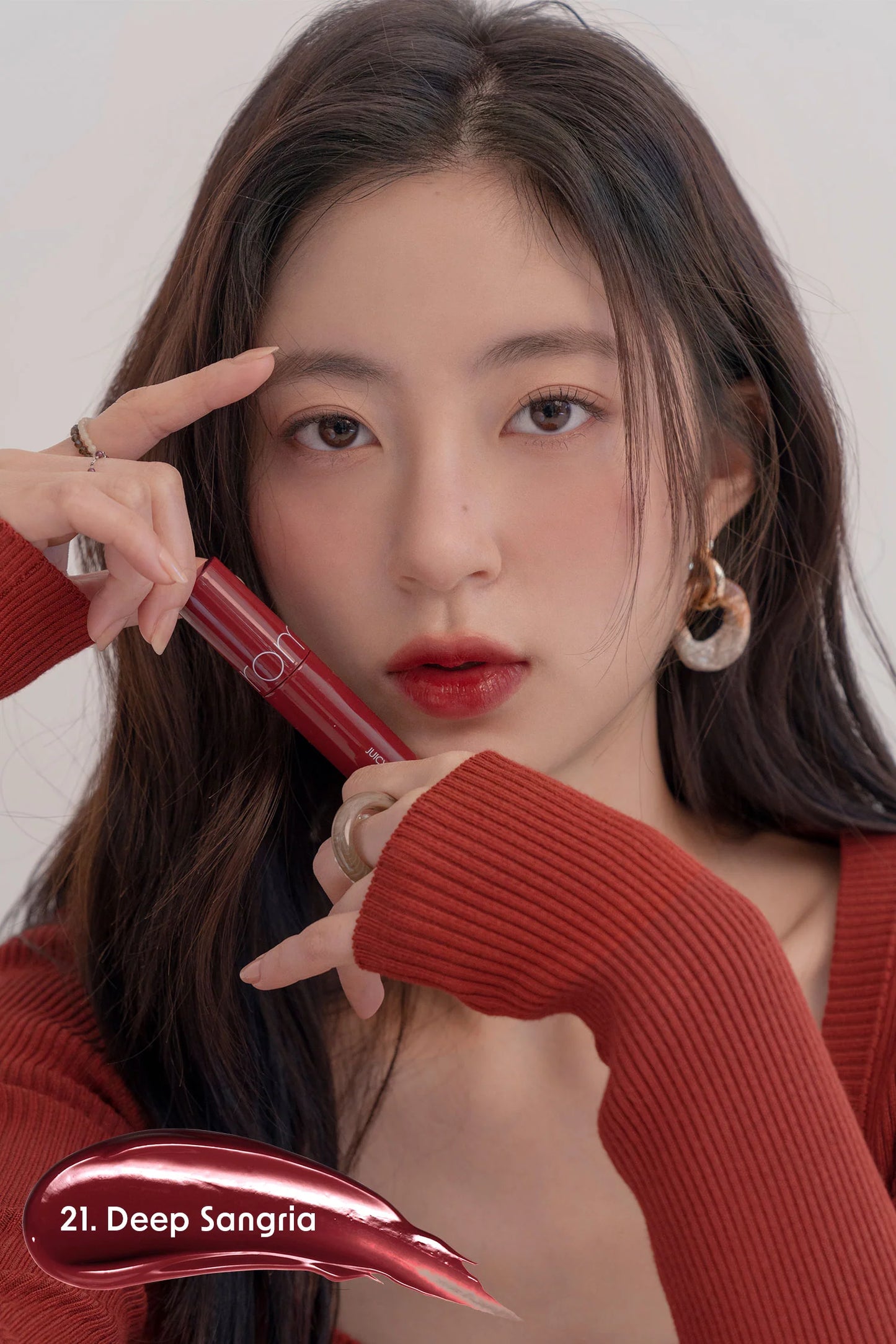 Romand - Juicy Lasting Tint #21 Deep Sangria