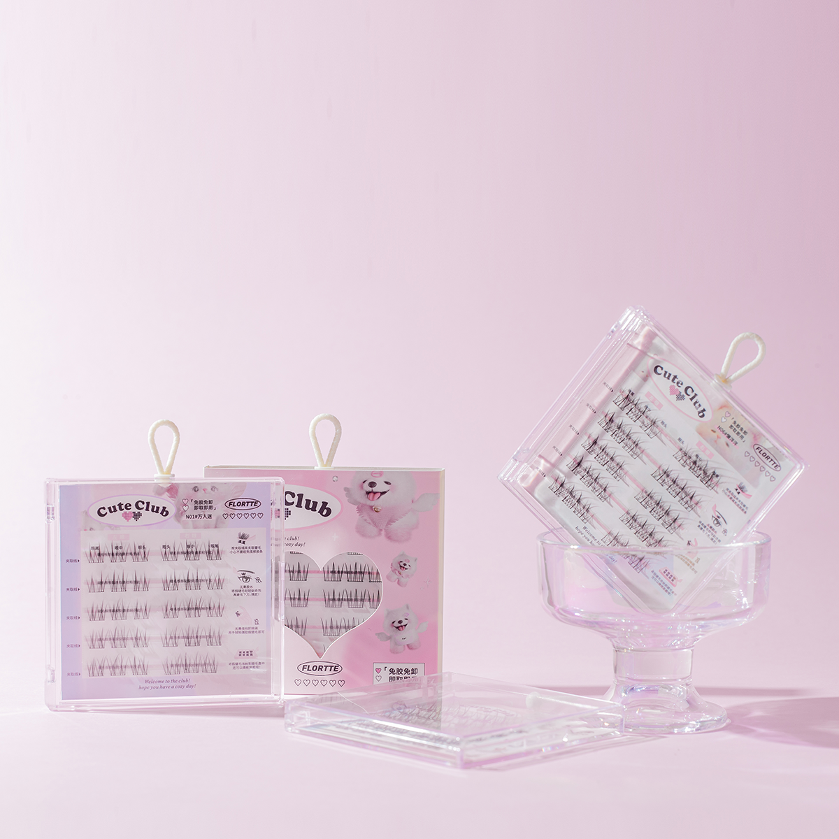 FLORTTE - Special Edition False Eyelashes - #N02 Playful Innocence