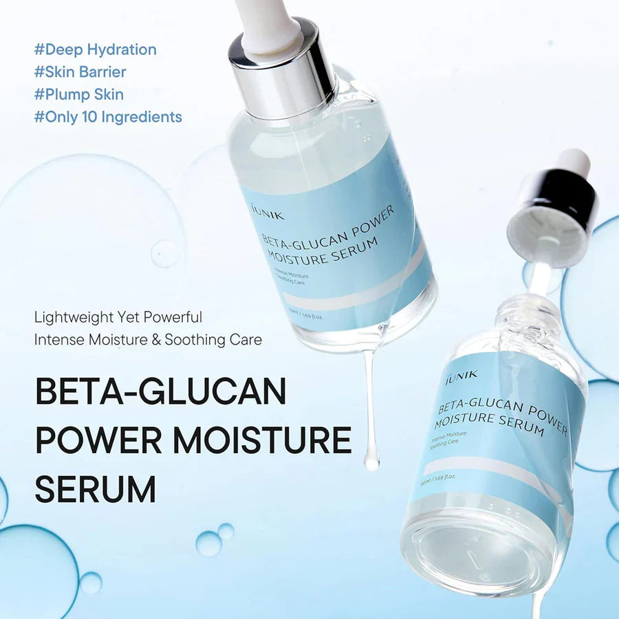 iUNIK - Beta-Glucan Power Moisture Serum 2024 Version
