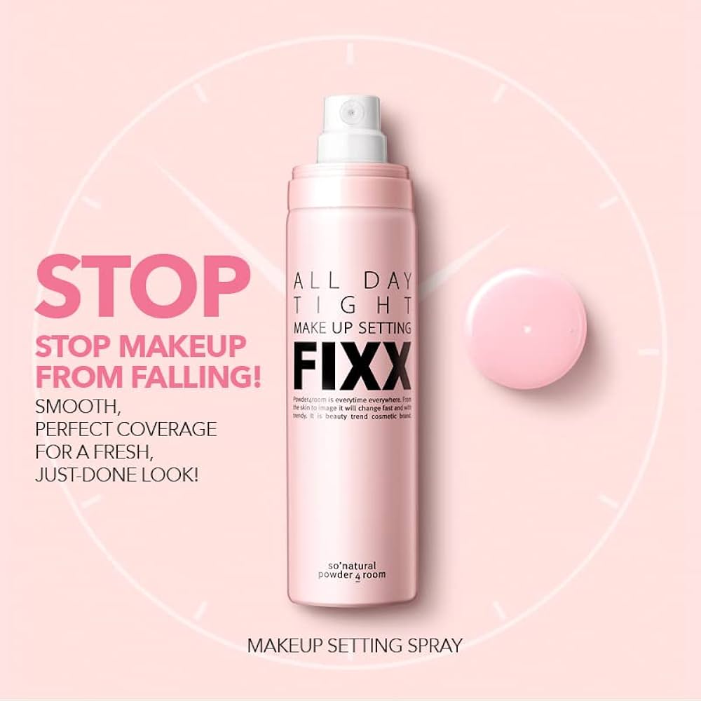 so natural - All Day Tight Make Up Setting Fixer General Mist