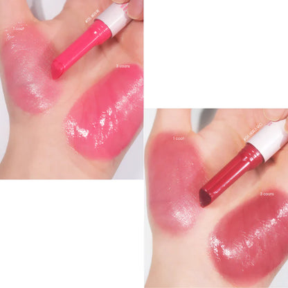 Peripera - Heart Jam Glow Lip #02 Berry Milk Tea swatches