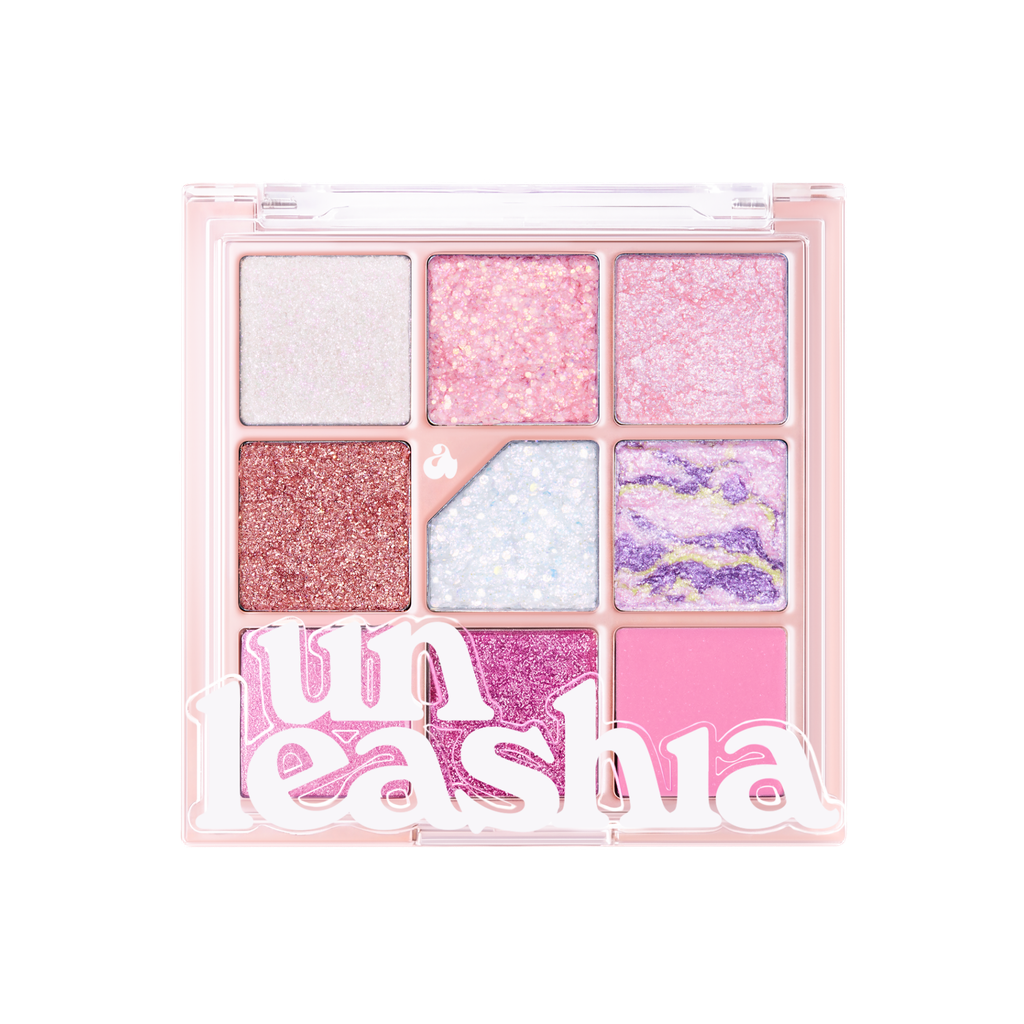 UNLEASHIA - Glitterpedia Eye Palette NO.9 All of Pink Glitter