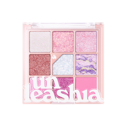 UNLEASHIA - Glitterpedia Eye Palette NO.9 All of Pink Glitter