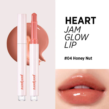 Peripera - Heart Jam Glow Lip #04 Honey Nut