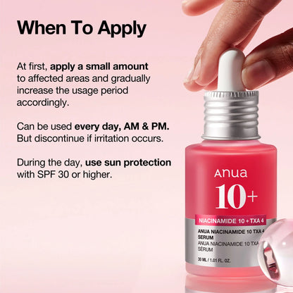 Anua - Niacinamide 10 TXA 4 Serum