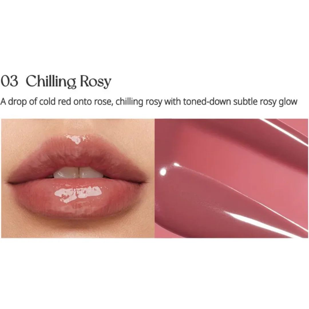 Peripera - Ink Glasting Lip Gloss #03 Chilling Rosy
