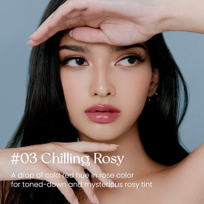 Peripera - Ink Glasting Lip Gloss #03 Chilling Rosy