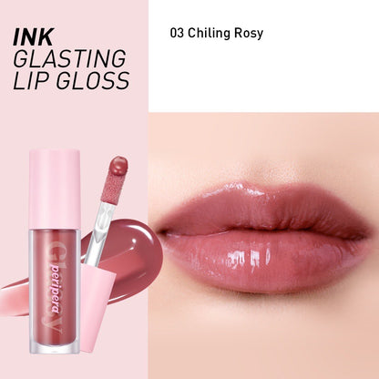 Peripera - Ink Glasting Lip Gloss #03 Chilling Rosy