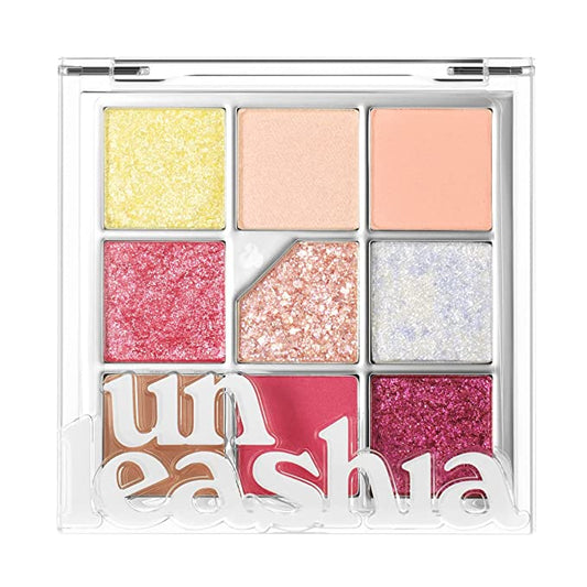 UNLEASHIA Glitterpedia Eye Palette NO.7 All of Peach Ade